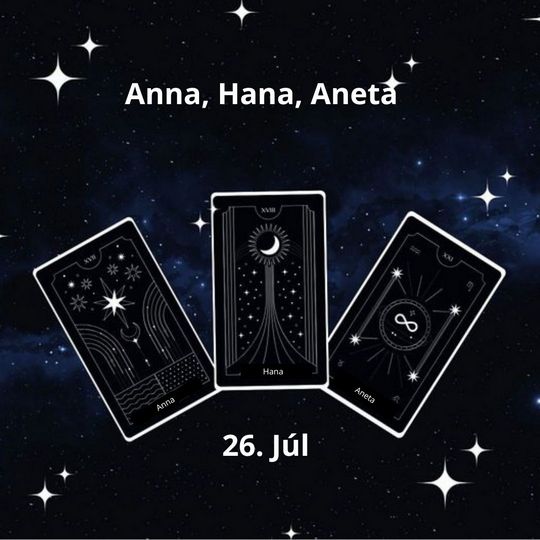 Anna, Hana, Aneta