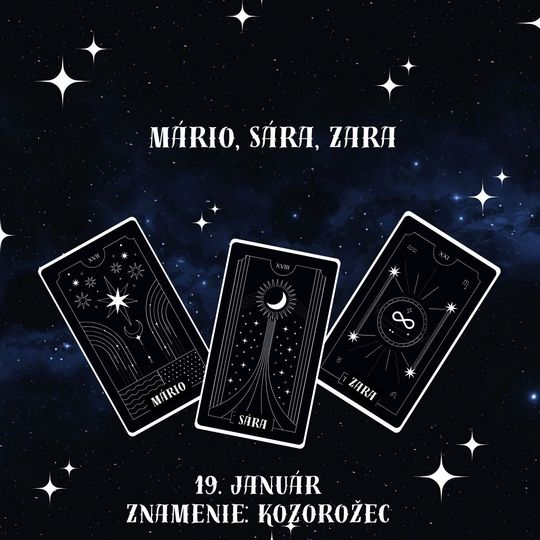 Mário,Sara,Zara