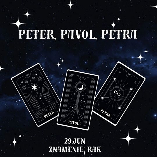 Peter. Pavol, Petra